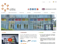 Tablet Screenshot of citic-research.org